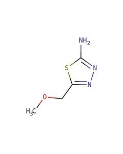 Astatech 5-(METHOXYMETHYL)-1,3,4-THIADIAZOL-2-AMINE; 1G; Purity 95%; MDL-MFCD01203002